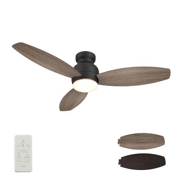 Carro Honeybee 52 In Dimmable Led, Z Wave Ceiling Fan And Light