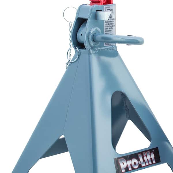 Pro-LifT PL3300 Heavy Duty Jack Stands For Car – 3 Ton in Pair with Double  Pins - Handle Lock and Mobility Pin for Extra Safety – Great for Home Auto