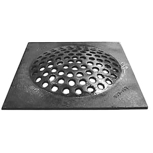 12 in. x 12 in. Cast Iron Cesspool Grate Drain