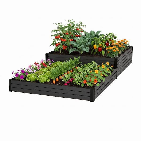 mondaria 4 ft. x 8 ft. x 12 in. Maple Composite Panel and Alu