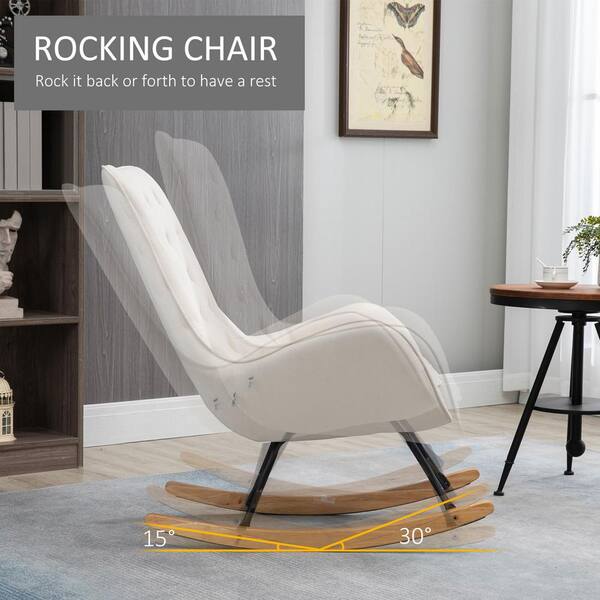 Homcom discount rocking chair