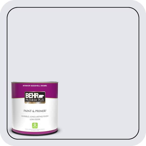 BEHR PREMIUM PLUS 1 qt. #620A-1 Graceful Eggshell Enamel Low Odor Interior Paint & Primer