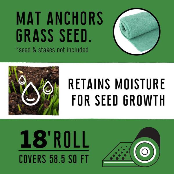 39 in. x 216 in. Grass Seed Germination Blanket Pallet (120-Units)