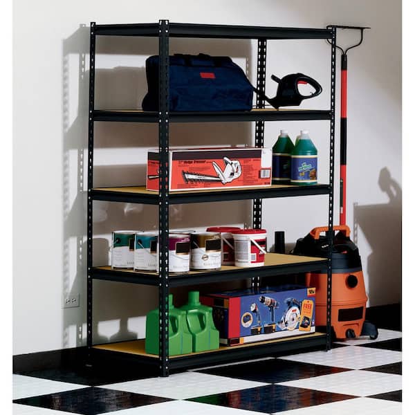 Free shipping Delivery service Edsal UR245LBLK Muscle Rack 5Shelf