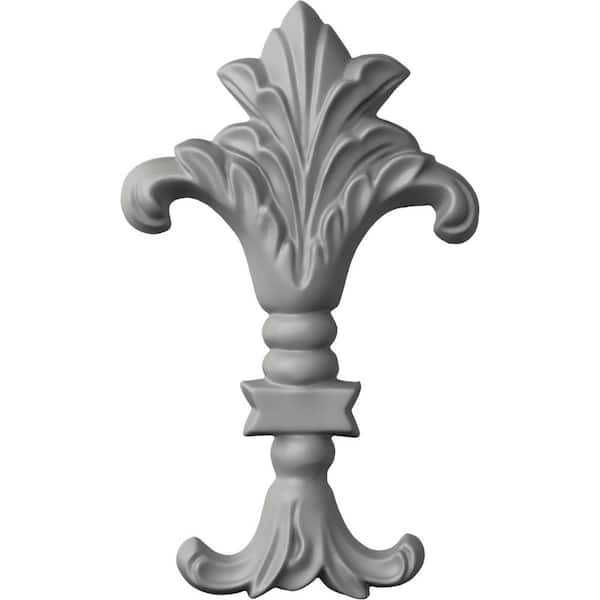 Ekena Millwork 5/8 in. x 4-1/8 in. x 6-7/8 in. Polyurethane Milton Onlay