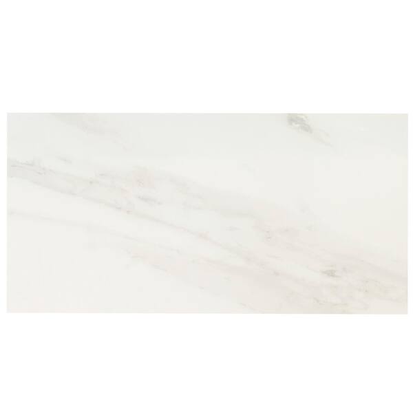 Exclusive Home Decorators Collection Kolasus White 12 in. x 24 in. Matte Porcelain Floor and Wall Tile (16 sq. ft. /case) Exclusive Home Decorators Collection Kolasus White 12 in. x 24 in. Matte Porcelain Floor and Wall Tile (16 sq. ft. /case)