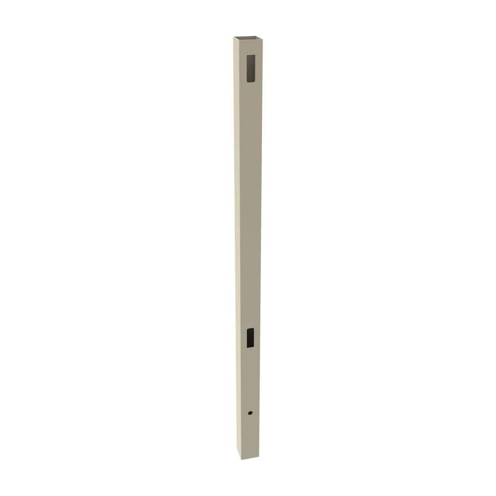 Bolton Sand Vinyl 9-ft Privacy End Fence Post