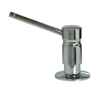 Solid Brass Soap/Lotion Dispenser in Polished Chrome