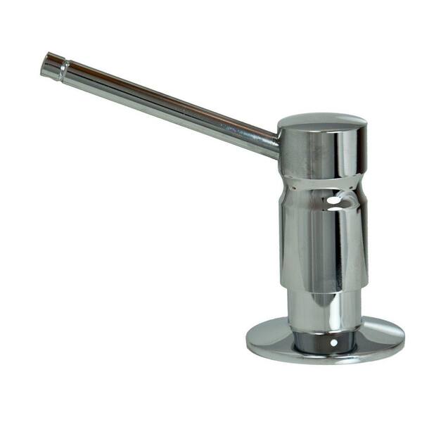 Unbranded Solid Brass Soap/Lotion Dispenser in Polished Chrome