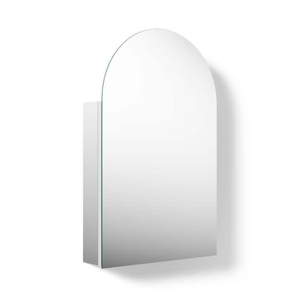 Embark 20 in. W x 32 in. H Arched Recessed/Surface Mount Medicine Cabinet with Mirror