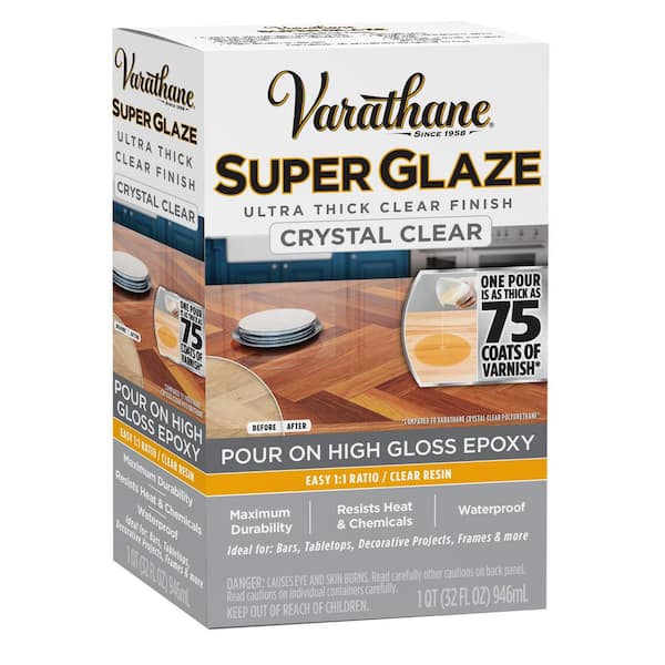 Varathane 1 qt. Gloss Super Glaze Finish and Preservative High Gloss Epoxy