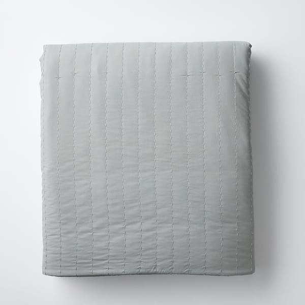 The Company Store LaCrosse Silver Standard Quilted 15 lb. Weighted Blanket