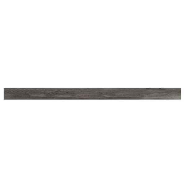 Pelican 1/4 in. T x 1-3/4 in. W x 94 in. L Luxury Vinyl End Cap Molding Pelican 1/4 in. T x 1-3/4 in. W x 94 in. L Luxury Vinyl End Cap Molding