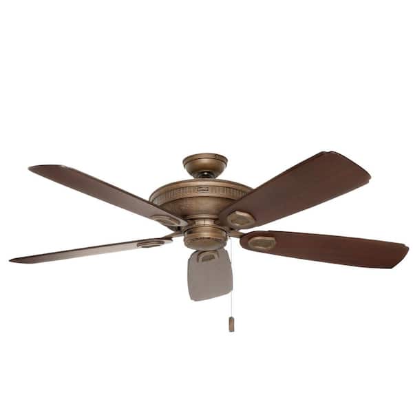 Casablanca Heritage 60 in. Indoor/Outdoor Aged Bronze Ceiling Fan 59527