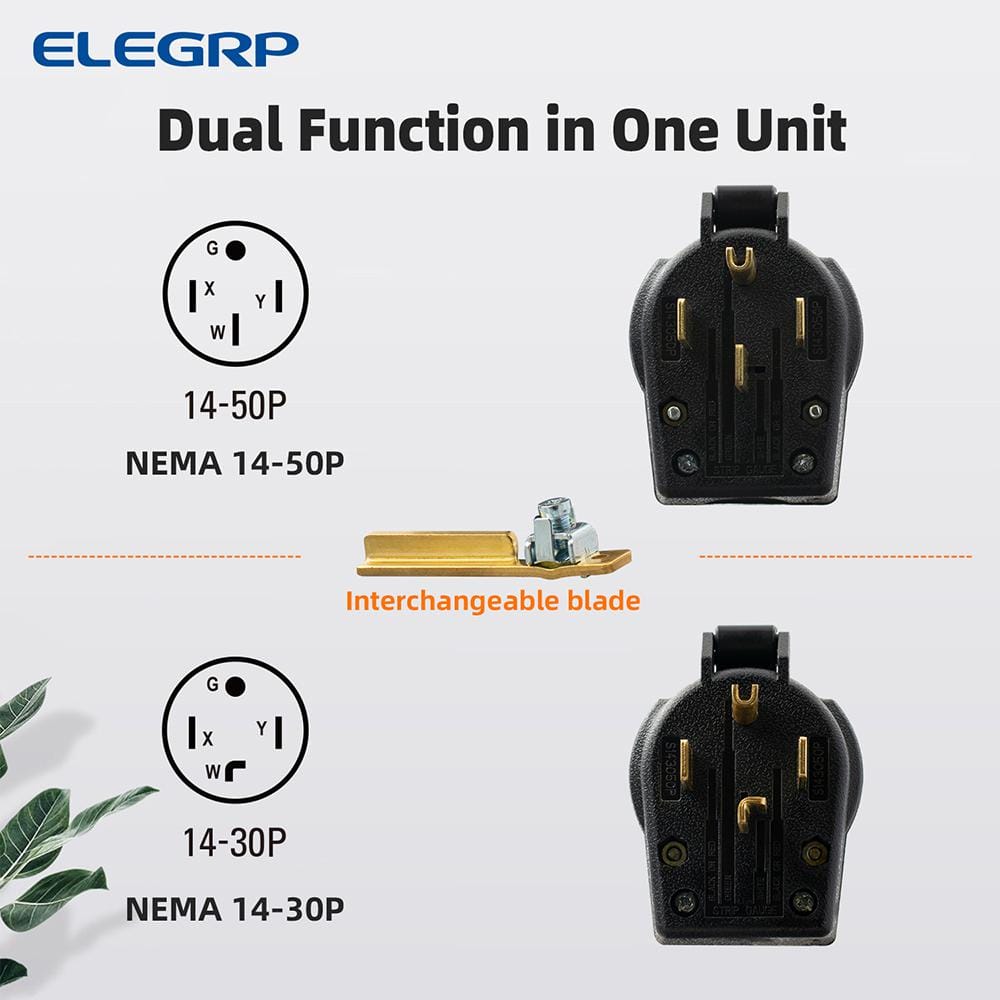 Black PVC Heavy Duty Industrial Angle Plug