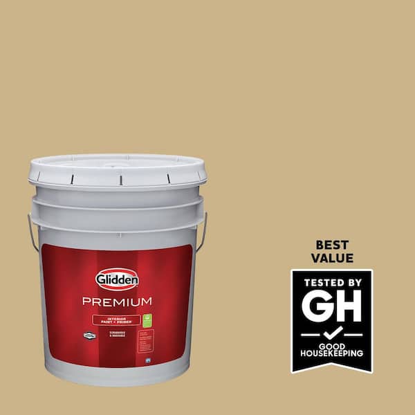 Glidden Premium 5 gal. PPG1093-4 Somber Semi-Gloss Interior Paint