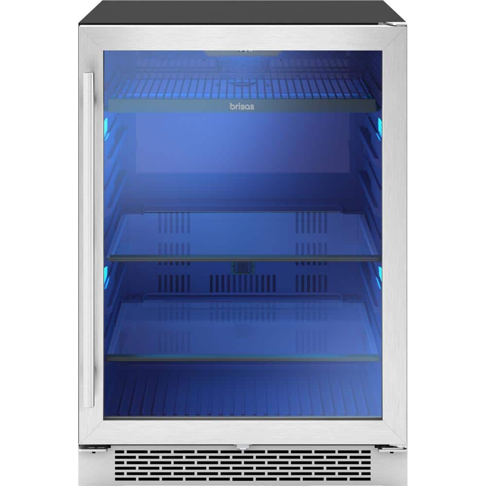Zephyr 24-Inch Stainless Steel Undercounter Beverage Cooler