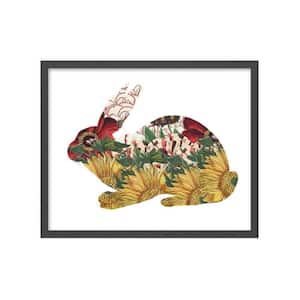 Flora and Fauna 7 Framed Giclee Animal Art Print 42 in. x 34 in.