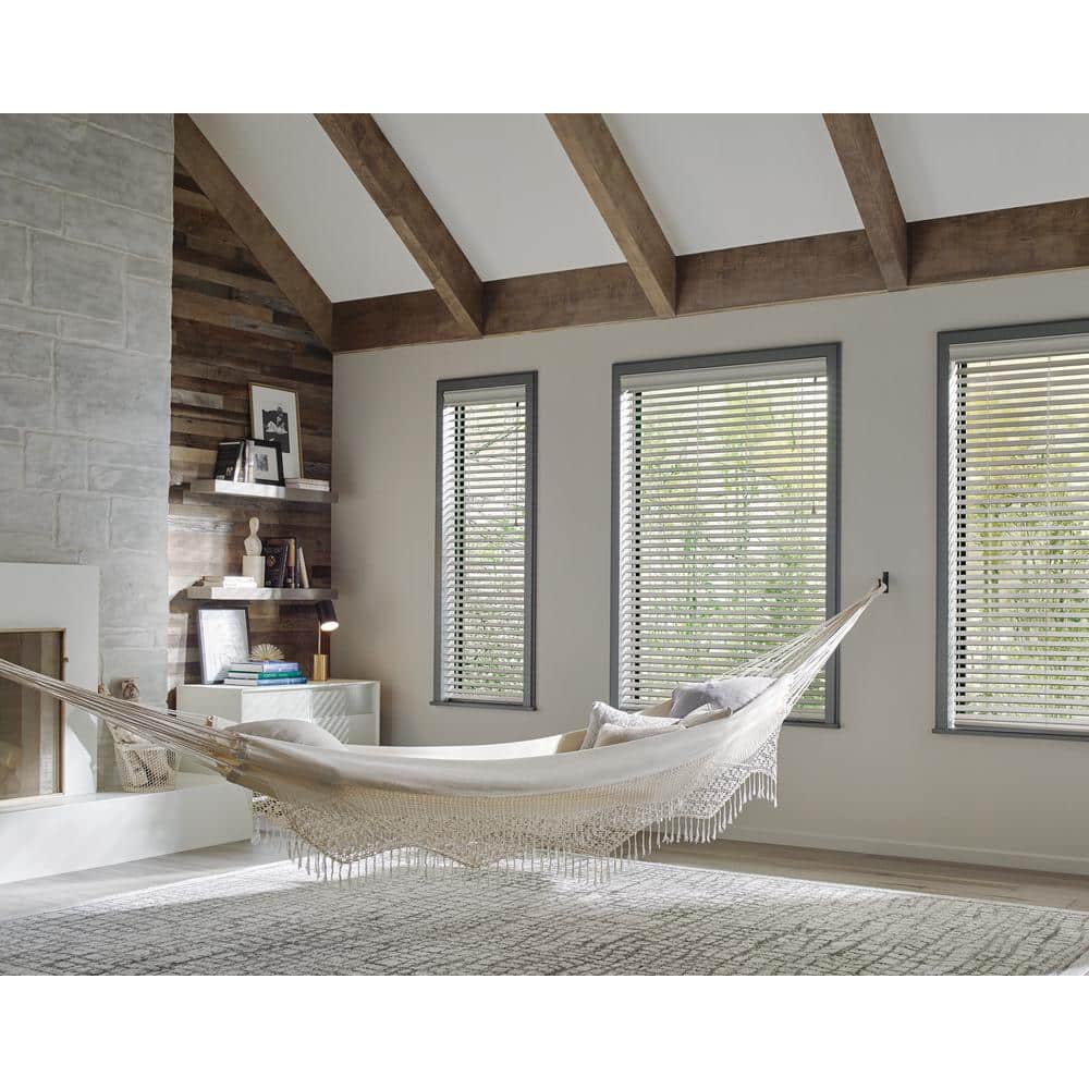 Installed Alternative Wood Blinds