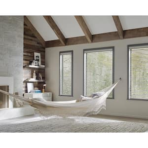 Installed Alternative Wood Blinds