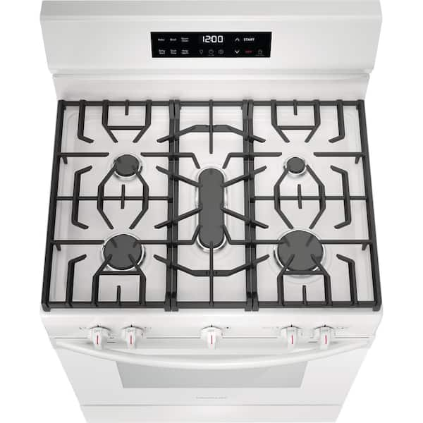 Frigidaire Frigidaire 30in Front Control GAS Range with Quick Boil - White