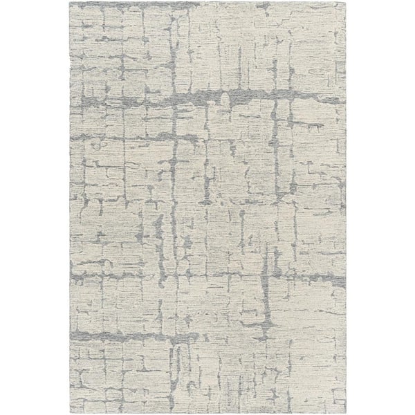 Artistic Weavers Castillo Charcoal/Cream 8 ft. x 10 ft. Indoor Area Rug