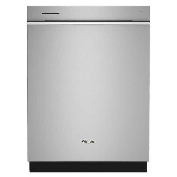 Whirlpool 24 in. Built-In Tall Tub Dishwasher in Fingerprint Resistant ...