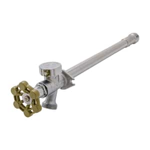 3/4 in. x 1/2 in. MHT x FIP 10 in. L Chrome-Plated Brass Anti-Siphon Frost Free Sillcock Valve