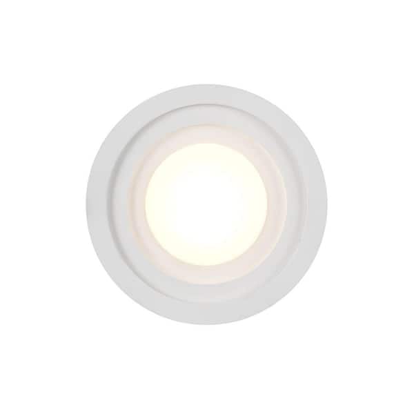 Arco 5-in 1 Light 7-Watt White Integrated LED Wall Sconce