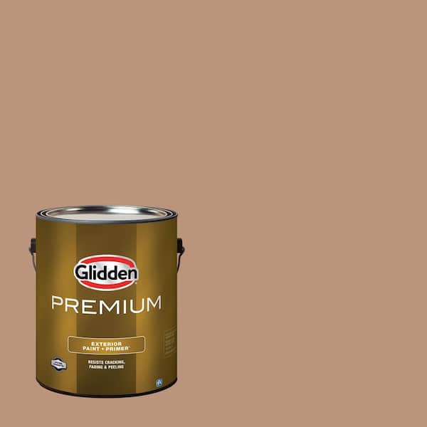 Glidden Premium 1-gal. Cool Clay PPG1071-5 Satin Exterior Latex