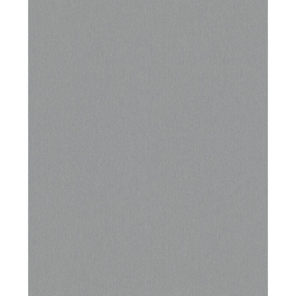Fine Silk Rich Grey Metallic Hue Design Vinyl on Non-Woven Non-Pasted Wallp