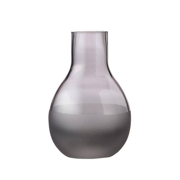 Unbranded Ombre Freestanding Small Vase in Charcoal