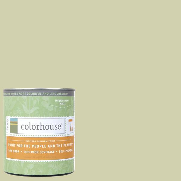 Colorhouse 1 qt. Leaf .01 Flat Interior Paint