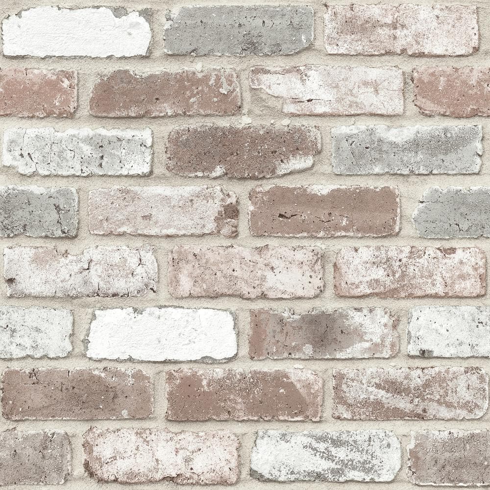 Reviews for RoomMates Reclaimed Brick Peel and Stick Wallpaper | Pg 1 ...