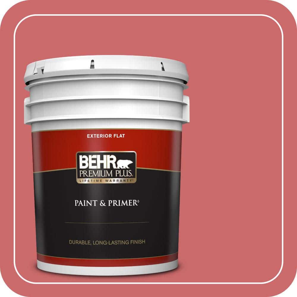 5 gal. #MQ4-02 Strawberry Wine Flat Exterior Paint & Primer price history on PriceWatchPro