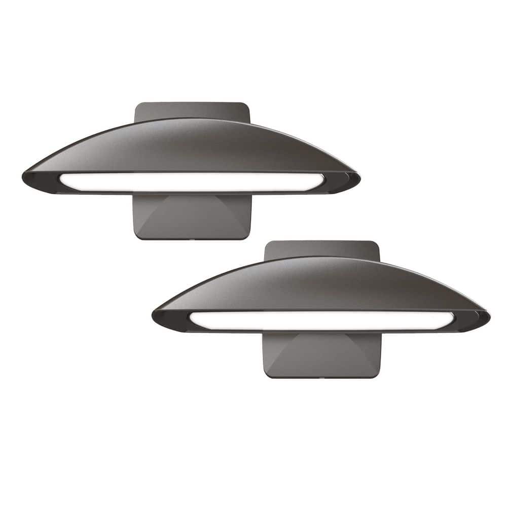 LED Dusk to Dawn 4000K Dark Bronze Adjustable Security Wall Pack Light Outdoor Flood with Photocell Gardens price history on PriceWatchPro