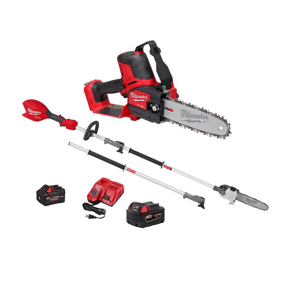 M18 FUEL 18V Lithium-Ion Brushless Battery 8 in. HATCHET Mini Chainsaw w M18 5.0 Ah Battery, M18 FUEL 18 in Pole Saw Kit price history on PriceWatchPro
