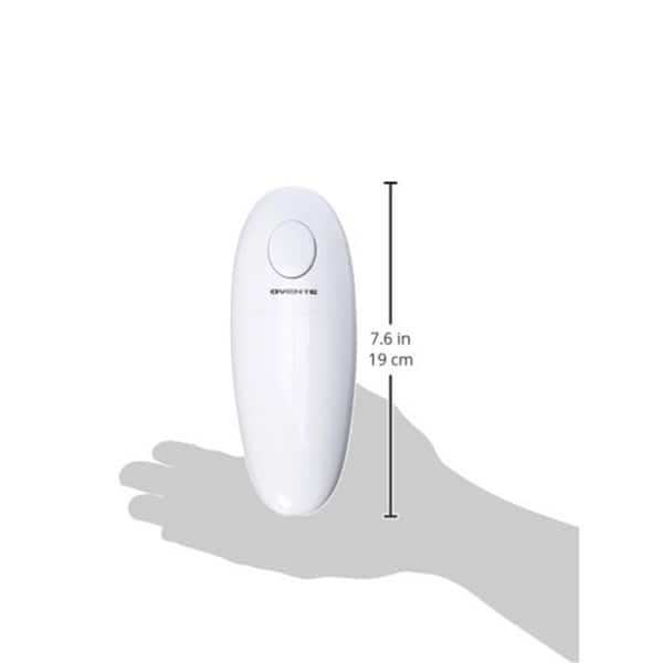 OVENTE White Electric Automatic Handheld Can Opener with 1-Touch Start  Button (CO36W) CO36W - The Home Depot