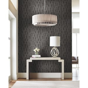 Silver Velocity Unpasted Vinyl Matte Wallpaper, 20.5-in. by 33-ft.