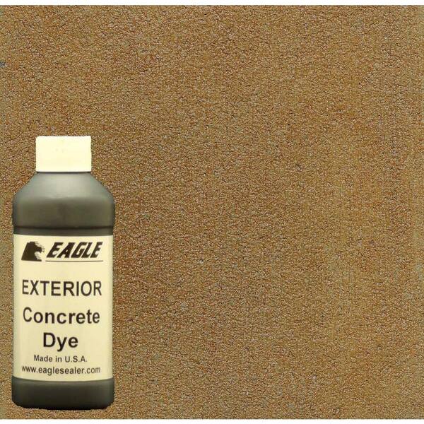 Eagle 1-gal. Amarillo Exterior Concrete Dye Stain Makes with Acetone from 8-oz. Concentrate