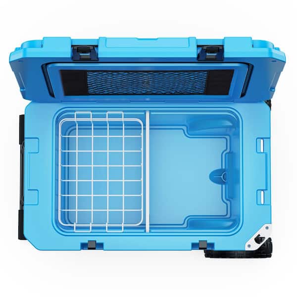 futhork Light Blue 55 qt. Portable Chest Cooler, Leak-Proof