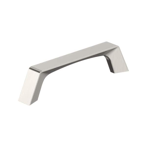 Evolve 3-3/4 in. (96mm) Modern Satin Nickel Arch Cabinet Pull
