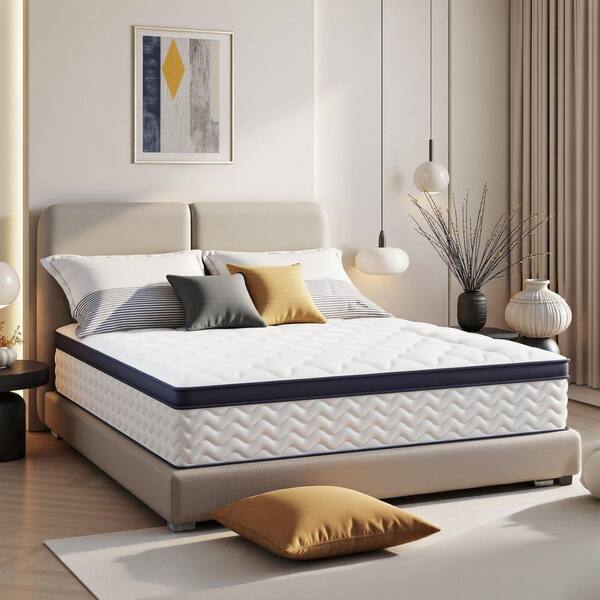 YINIX Luxe Twin Luxury Medium Hybrid Memory Foam and Innerspring