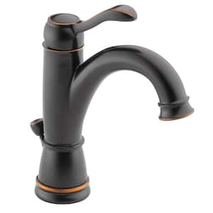 Porter Single Hole Single-Handle Bathroom Faucet in Oil Rubbed Bronze