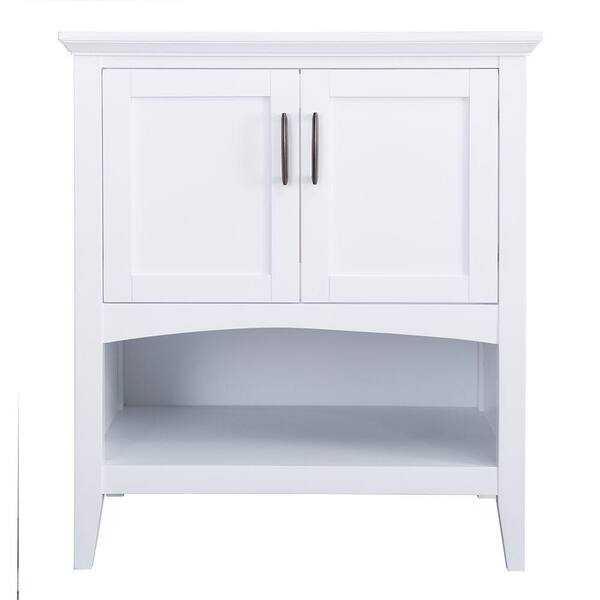 Unbranded Brattleby 30 in. Vanity Cabinet Only in White