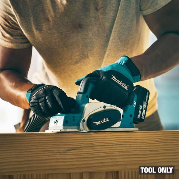 Makita 18V LXT Lithium-Ion 3-1/4 in. Cordless Planer (Tool-Only