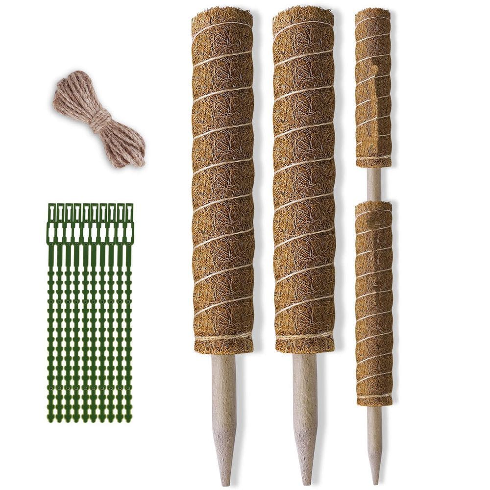 2-Piece 20.5 in. Coco Coir Moss Pole Plant Support for Indoor Plants price history on PriceWatchPro