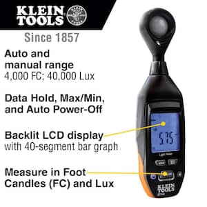 Light Meter - Electrical Testers - The Home Depot
