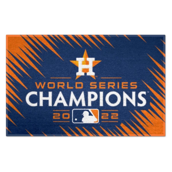 Houston Astros 2022 MLB World Series Champions Blue 2 ft. x 3 ft. Starter Mat Area Rug