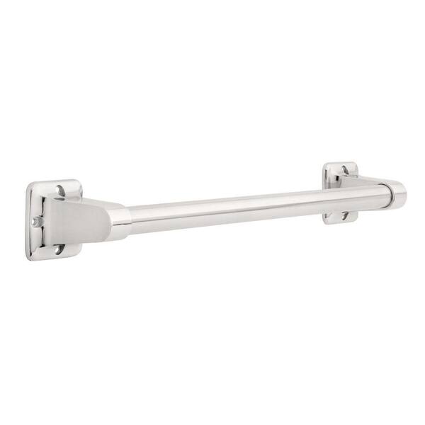 Safety First 16 in. x 7/8 in. Exposed Screw Grab Bar in Polished Chrome-DISCONTINUED